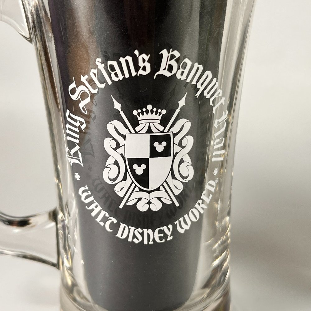 King Stefan's Banquet Hall Mug Cinderella's Castle Walt Disney World Lot of 2